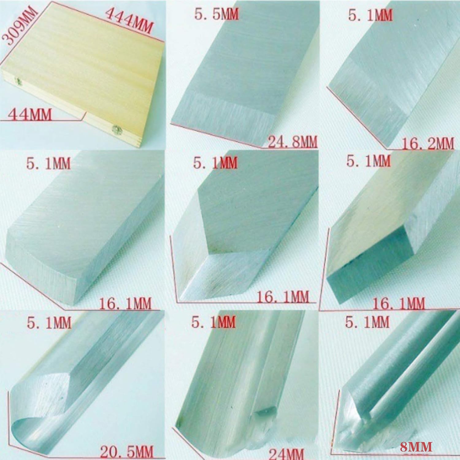 HSS旋盤チゼルセット、防錆木工旋盤アクセサリー木工工具、木製収納